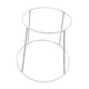 thumbnail image 4 of Rejilla De Alambre Para Bandeja De Pizza Y Mariscos, Soporte Para Servir Comida, Para Pizza, Hogar, Cafetería, Color Blanco, De 15 A 22 Cm, 4 of 5