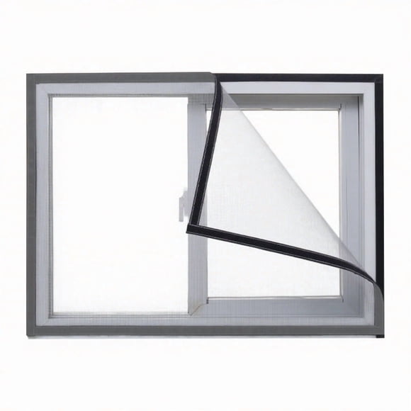 2PCS Mosquitera para Ventana, Mosquitera 100*100cm,El tamaño se puede cortar.Mosquitera Autoadhesiva para Ventana con Cinta Mágica,Mosquitera para Ventana de Balcón de Dormitorio para Evitar Mosquito