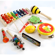 thumbnail image 1 of Set x8 instrumentos musicales montessori madera para niños, 1 of 3