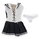 thumbnail image 1 of 1/6 Camisa Blanca Minifalda Traje De Colegiala Para Figura De Acción De 12 ", 1 of 5
