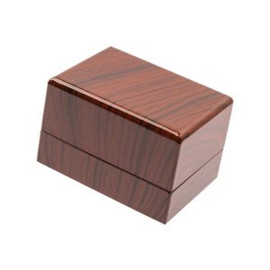 Ioensy - Caja De Joyería, Mini Contenedor, Soporte Multifuncional, Caja De Almacenamiento De Joyería, Anillos Dobles