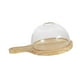thumbnail image 5 of Accesorio De Cúpula Para Fumar Con Bandeja De Madera Y Tapa De Cristal Transparente Para Ahumador, Diámetro De 15 Cm, 5 of 5