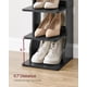 thumbnail image 4 of Estante vertical para zapatos Shelf VASAGLE de 7 niveles, negro, 43.5 pulgadas de alto, 4 of 8