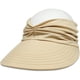 thumbnail image 3 of Sombrero De Sol De Ala Ancha Para Mujer Verano Upf 50+ Protección Uv Gorra Deportiva De Playa Diseño De Copa Abierta Plegable, 3 of 6