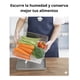 thumbnail image 3 of Contenedor transparente con tapa para nevera organizador para refrigerador o cocina 1 pieza con rejilla de desagüe, 3 of 3