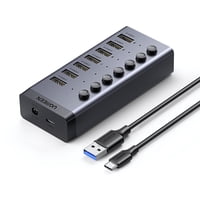 Ugreen - Hub Usb-A 3.0 7 Port Usb-A 3.0 Energizado 3.5A Max Cm481