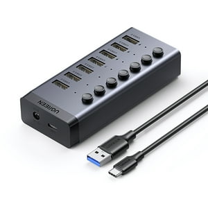 Ugreen - Hub Usb-A 3.0 7 Port Usb-A 3.0 Energizado 3.5A Max Cm481