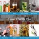 thumbnail image 5 of Botellas YEBODA 240 ml Pack de 12 con tapón swing de vidrio, 5 of 7