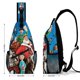 thumbnail image 2 of Arthur Christmas Riñonera Bandolera con Estampado Integral para Hombres y Mujeres, Bolso Cruzado Gráfico de Tendencia, Mochila de Hombro Streetwear para Ciclismo y Deportes, Riñonera Versátil Casual, 2 of 6
