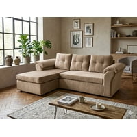 Deco Outlet - Sofa Modular Laos 3.1 Intercambiable Felpa Beige