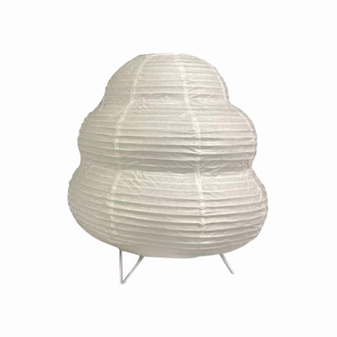 Magideal - Lámpara De Mesa De Papel Junto A Luz De Linterna, Lámpara Simple Creativa, Lámpara De Escritorio, Soporte De Metal Para Dormitorio, Dormitorio