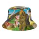 thumbnail image 5 of Dino Dan Sombrero bucket para adultos, gorra de protección solar, sombrero de pescador plegable para viajes al aire libre, pesca y actividades de verano, 5 of 6