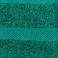 Genérico - Toalla Baño + Mano Algodón By Cannon 350 G Color Verde Liso