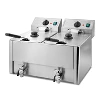 Genérico - Freidora Electrica 2 Deposito 16 Lt Con Despiche