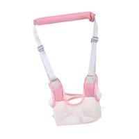 Magideal - Arnés Para Caminar Para Bebé, Cinturón Auxiliar De Arnés Para Caminar Para Bebé, Ayudante Para Caminar Para Niños De Mano Ajustable Para Niños Pequeño Rosa