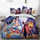 thumbnail image 1 of Magic-Lamp-Jasmine Princess Duvet Cover Soft 3D Printed Bedding Set with Comforter Cover, 1 of 5