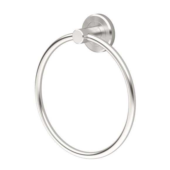 Anillo para toalla Gatco 4292 Latitude II de metal níquel satinado