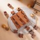 thumbnail image 4 of Juego de mesa Tic Tac Toe Ajuny 3D de madera para interiores y exteriores, 4 of 9