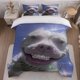 thumbnail image 1 of 3pcss Diamond Braces Dog Diamond Braces Dog Print Duvet Cover Set Theme Bedding 3pcss Set Duvet Cover Pillowcase Set, 1 of 5