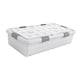 thumbnail image 5 of Cesta Organizadora Para Debajo De La Cama, Para Dormitorio, Armario, Apartamento, Altura 18 Cm, Color Blanco, 5 of 5