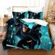 thumbnail image 1 of Anime Avengers Iron Man Captain America Hulk Bed Set,3D Printing Bedding Set,For Kids Adult Girls Boys Bed Sheets, 1 of 5