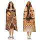 thumbnail image 3 of Sobrenatural Manta Capa con Capucha Anti-Bolitas, Manta de Lana Ártica Suave, Manta Portátil de Felpa Ligera y Lujosa, Poncho para Siesta en Casa y Oficina, 100*130cm, 3 of 6