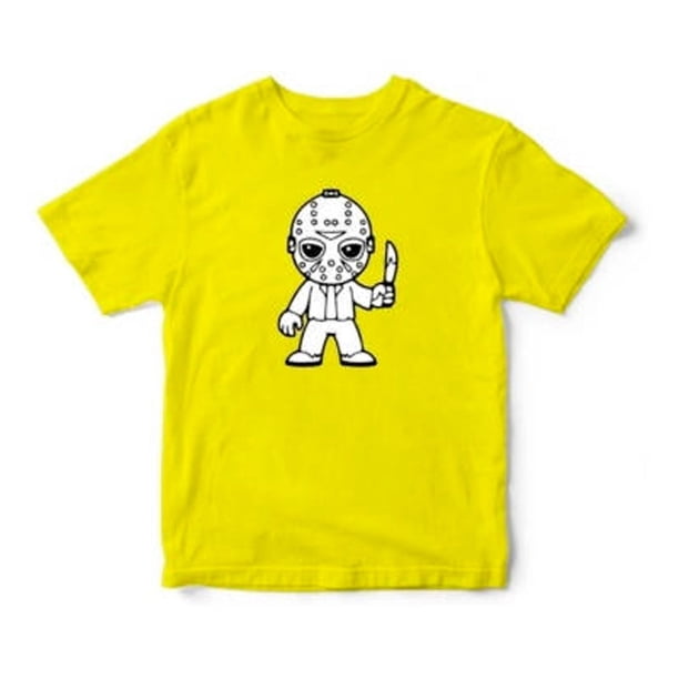 Polera Mascara Terror Cute Pesadilla Halloween Niño Niña