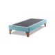 thumbnail image 1 of Base Elegante Cama Europea 1.5 Plaza 105x200 CM Turquesa Felpa, 1 of 3