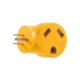 thumbnail image 1 of Adaptador eléctrico Camco 55325 15A macho 30A hembra 90° amarillo, 1 of 5
