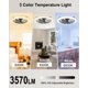 thumbnail image 3 of Ventilador de techo Gyradi 61 cm APP inteligente y control remoto – Blanco, 3 of 8