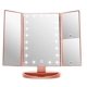 thumbnail image 1 of Espejo de maquillaje Vanity Infitrans, 3 pliegues, con 21 luces LED, 1 of 6