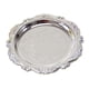 thumbnail image 2 of Bandeja Para Portavelas, Bandeja De Metal Duradera Para Servir En Apartamentos, Buffet, Festivales, 10 Cm, Color Plateado, 2 of 5