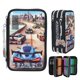 thumbnail image 1 of Estuche Triple De Lapices con Diseño Autos Gaming Action World, 1 of 7