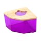 thumbnail image 1 of Caja De Ba?o De Arena De Hámster Con Tapa De Madera Para Hámster Enano Peque?os Animales Gerbil Violeta, 1 of 5