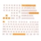 thumbnail image 2 of 140 Teclas PBT Keycaps Honey Milk Theme XDA Profile Fit MX Switch Fuente En Inglés, 2 of 5