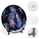 thumbnail image 4 of Escarabajo azul Plato decorativo de porcelana fina (bone china), plato decorativo de cerámica para hogar, oficina, soporte de pared, platos decorativos para dormitorio - 6 pulgadas (15 cm), 4 of 6