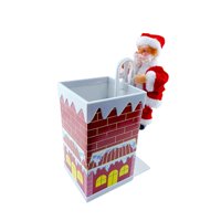 Magideal - Chimenea Trepadora, Adorno De Papá Noel, Artículo De Colección, Figura De Papá Noel, Juguete Eléctrico Navideño, Decoración Navideña Para Ocasiones Fe