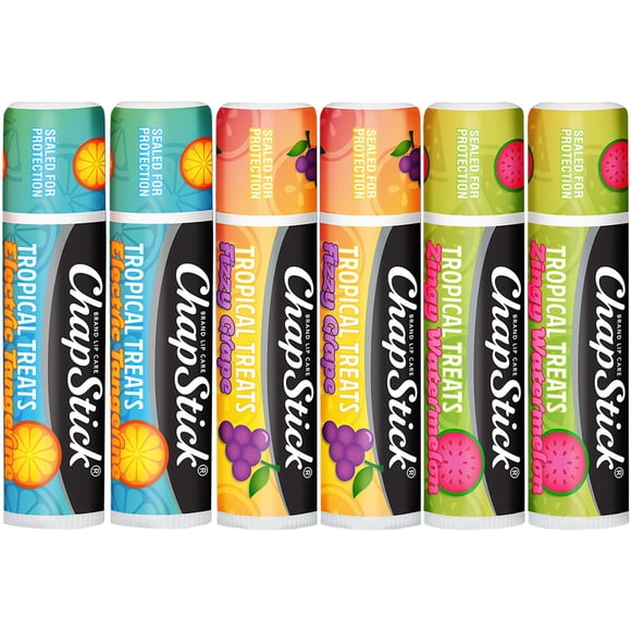 Bálsamo labial ChapStick Tropical Treats Collection 6x4,25 g