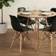 thumbnail image 2 of Comedor Redondo Shanna 80 cm + 4 Sillas Eames Negro, 2 of 2