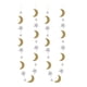 thumbnail image 5 of Estrella Luna Guirnalda Colgantes Empavesados ​​Ramadán Eid Fiesta Cumpleaños Decoraciones Oro, 5 of 5