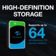 thumbnail image 4 of Disco duro Surveillance Seagate Skyhawk de 2 TB SATA 6 Gb/s de 3,5 pulgadas, 4 of 8
