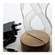 thumbnail image 4 of Lámpara Lamp By-Lamp 3D Lovers con base de madera hecha a mano, 4 of 4