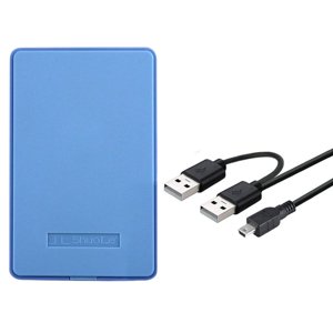 Magideal - Discos Duros Externos Portátiles, Usb 2.0 2Tb Almacenamiento De De Seguridad Slim 480Mb/S Hdd Para Pc Para Gaming Professionals Students Azul