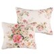 thumbnail image 4 of Juego de ropa de cama Benzara Givi, 2 unidades, XL, algodón, estampado floral, 4 of 6