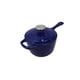 thumbnail image 3 of Olla Holandesa Home VSS de Hierro Fundido Esmaltado para Salsa 1.75L Azul, 3 of 3