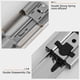 thumbnail image 5 of Correderas para cajones LONTAN SL4502S3-20, cierre suave, 500 mm, 10 pares, 5 of 9