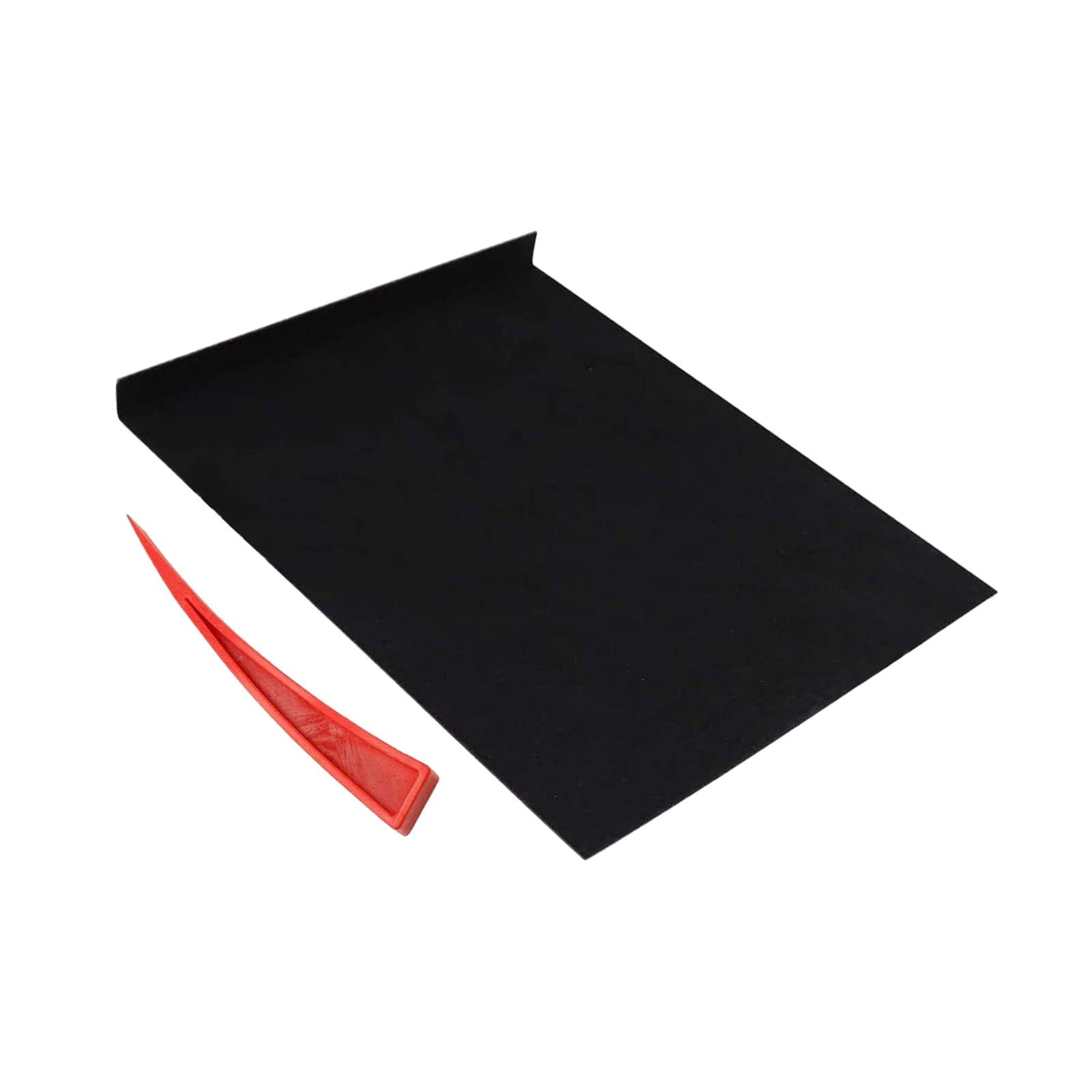 Magideal - Protector De Ventana, Herramienta De Reparación De Abolladuras Sin Pintura, Herramientas De Reparación De Abolladuras De Coche, Herramienta De Mano Cuña De Tablero Negro