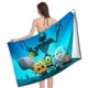 thumbnail image 4 of Plankton: La Película Toalla de playa de secado rápido con diseño temático, regalo para mujeres y niñas, ideal para cumpleaños, fans, amantes de la música, uso en la playa o al aire libre, 78 × 150 cm, 4 of 6