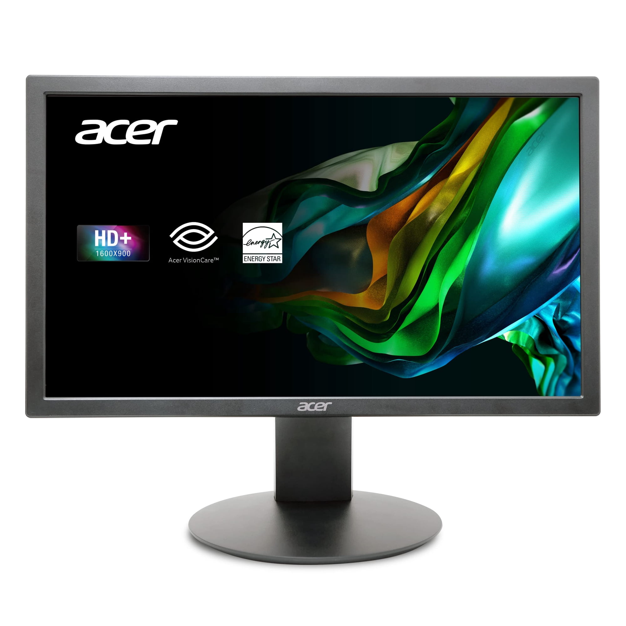 Monitor Acer K202q Con Hd+ De 19,5 Pulgadas, 1600 X 900, 75 Hz, Hdmi Vga