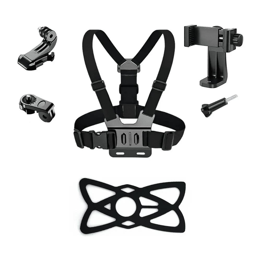 Soporte Al Pecho Belug Con Correa Por Cámara Gopro Clip Teléfono